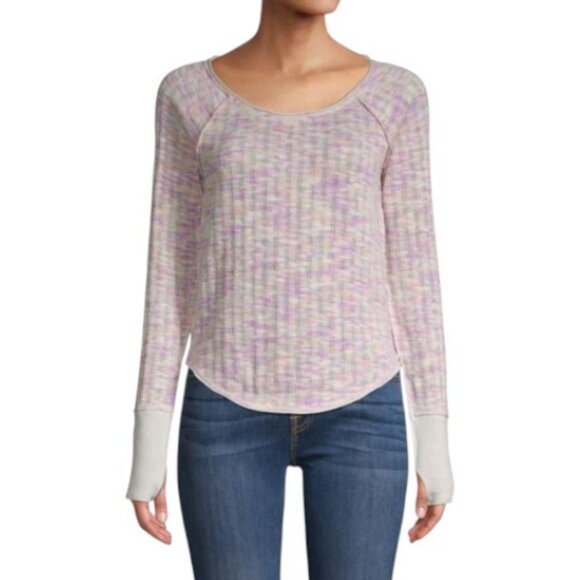 We The Free spaced out long sleeve knitted sweater size XS - Picture 1 of 5